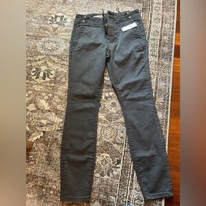 Pilcro Women's Charcoal Skinny Jeans